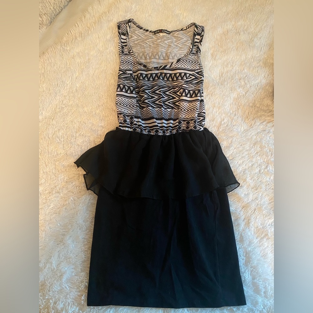 Cut dress for concert or family party